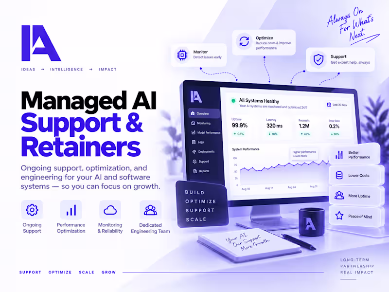 Cover image for Managed AI Support & Retainers