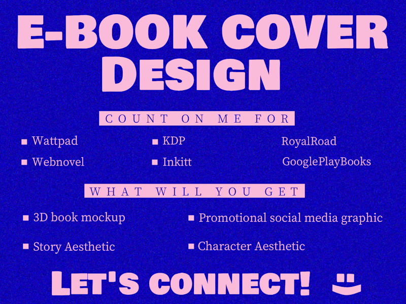 Cover image for Custom eBook Cover Design for Authors