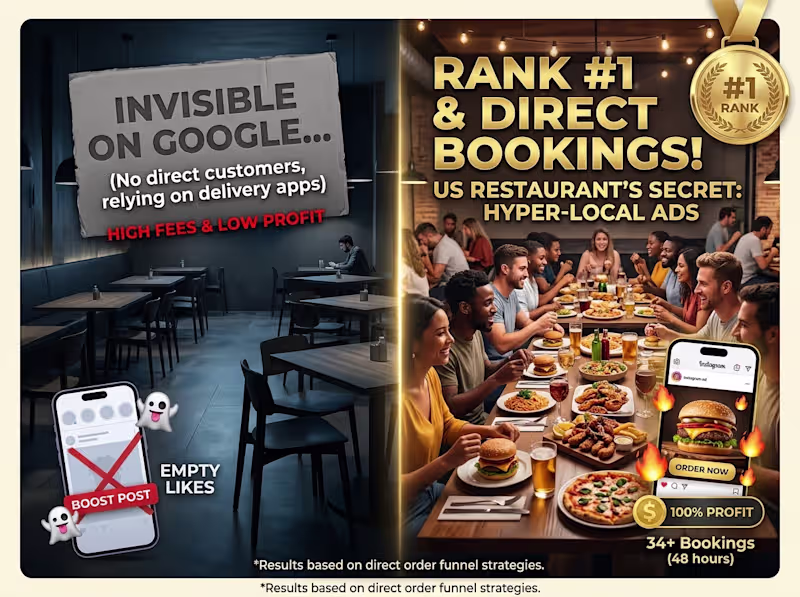 Cover image for Restaurant Growth Engine: Google Maps Ranking + Meta Ads Direct 