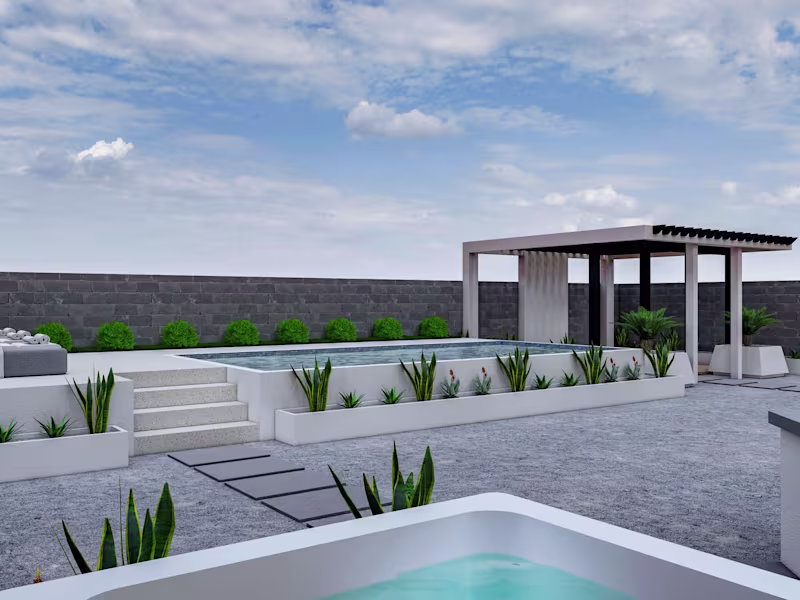 Cover image for Backyard Design: Pool and Patio