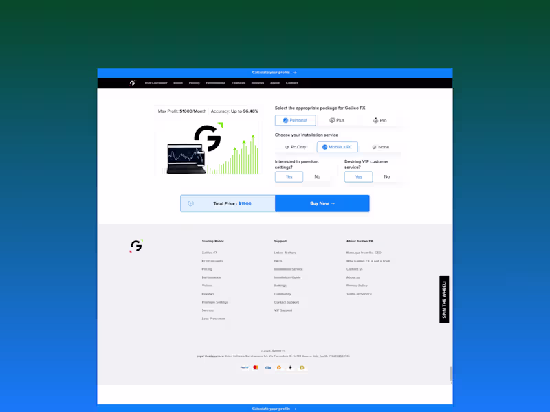 Cover image for Galileo FX, a sophisticated automated