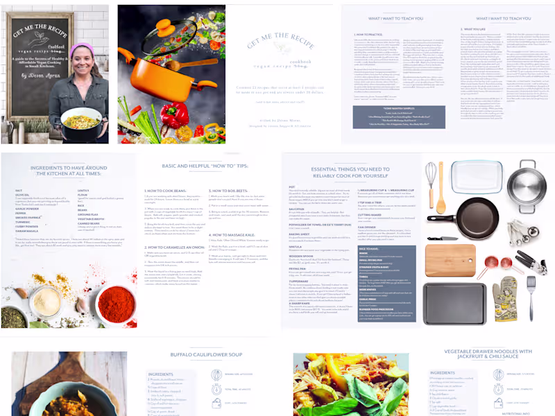 Cover image for Ali Berry - Recipe Book (E-Book and Printed)