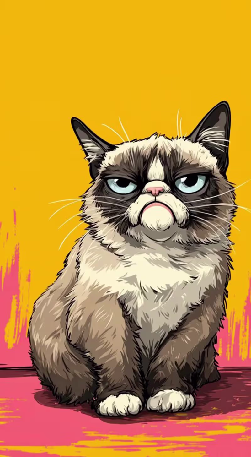 Cover image for Grumpy Cat & the Bird