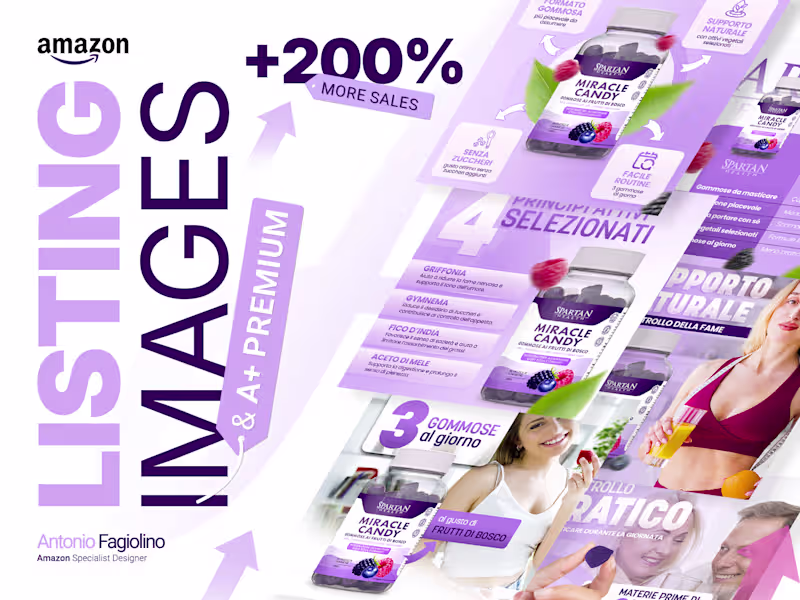 Cover image for Amazon Listing & A+ Premium Design