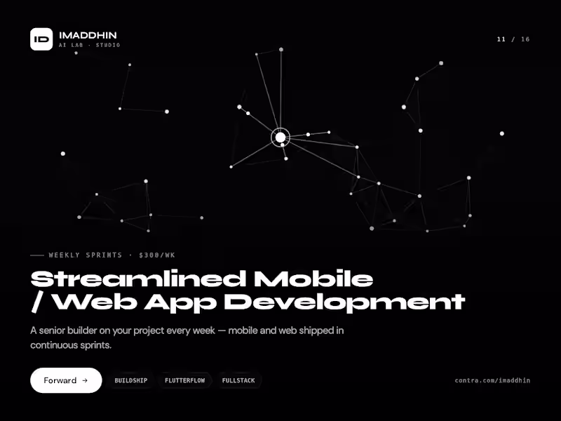 Cover image for Streamlined Next Mobile / Web App Development Solutions