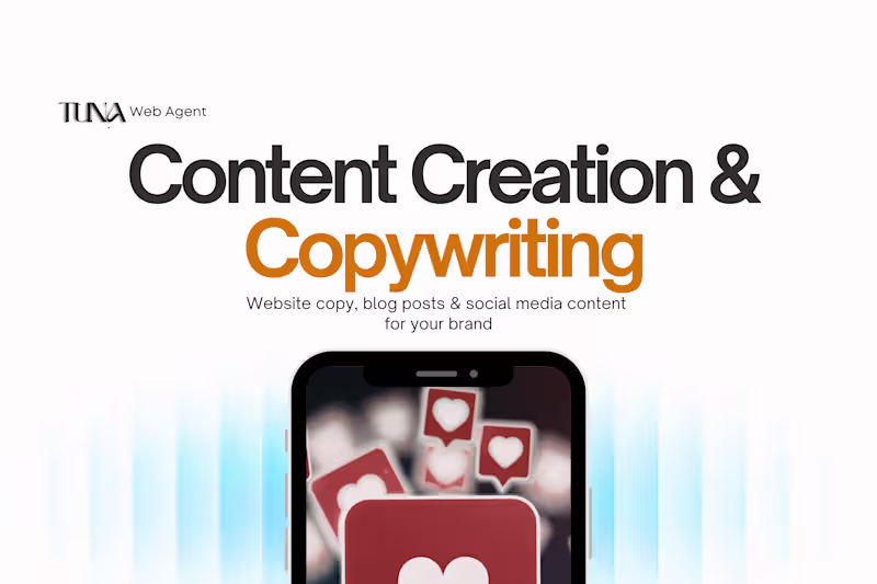Cover image for Website Content Creation & Copywriting