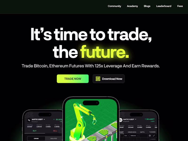 Cover image for Motion design videos for new UI Features for a Trading Company