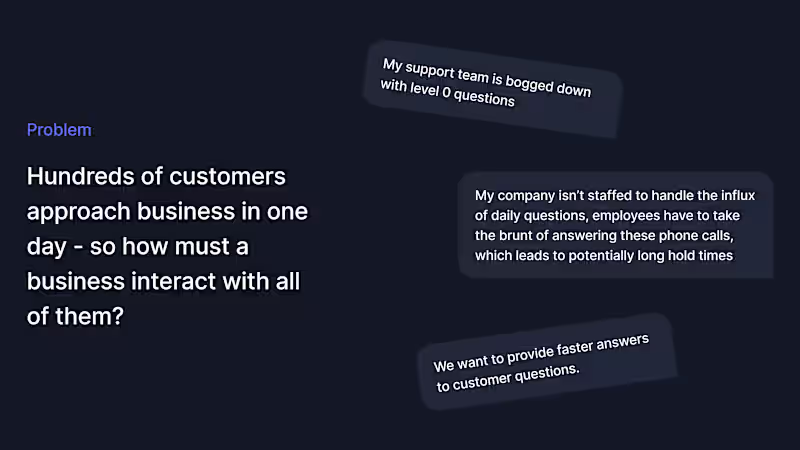 Cover image for Conversational chatbot builder for non-techies