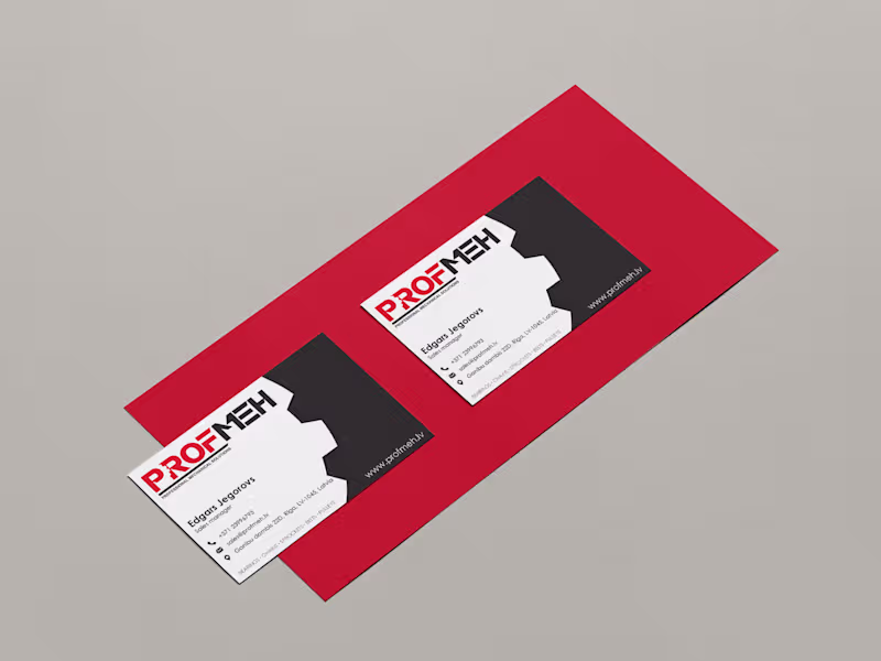 Cover image for Business card design