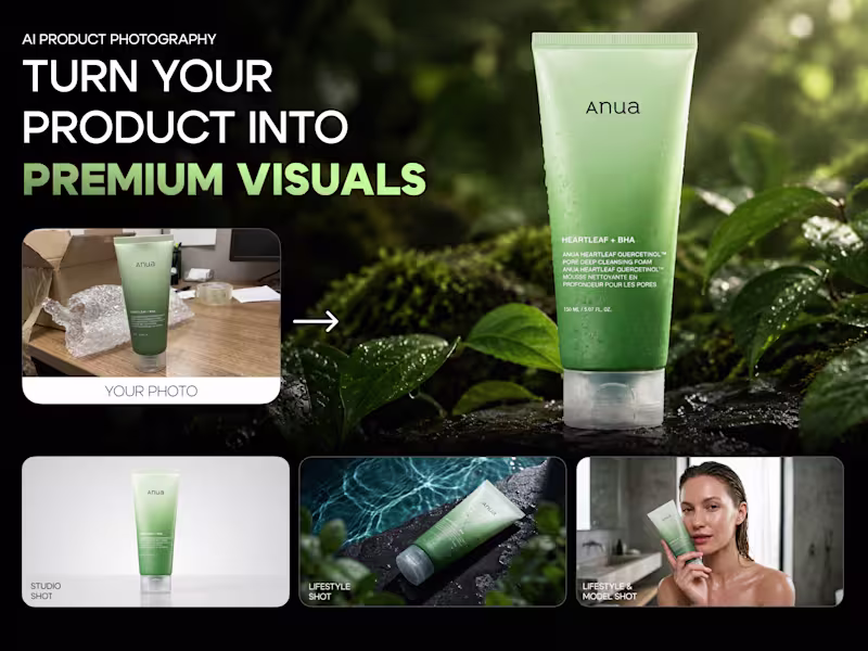 Cover image for AI Product Photography for E-commerce & Ads
