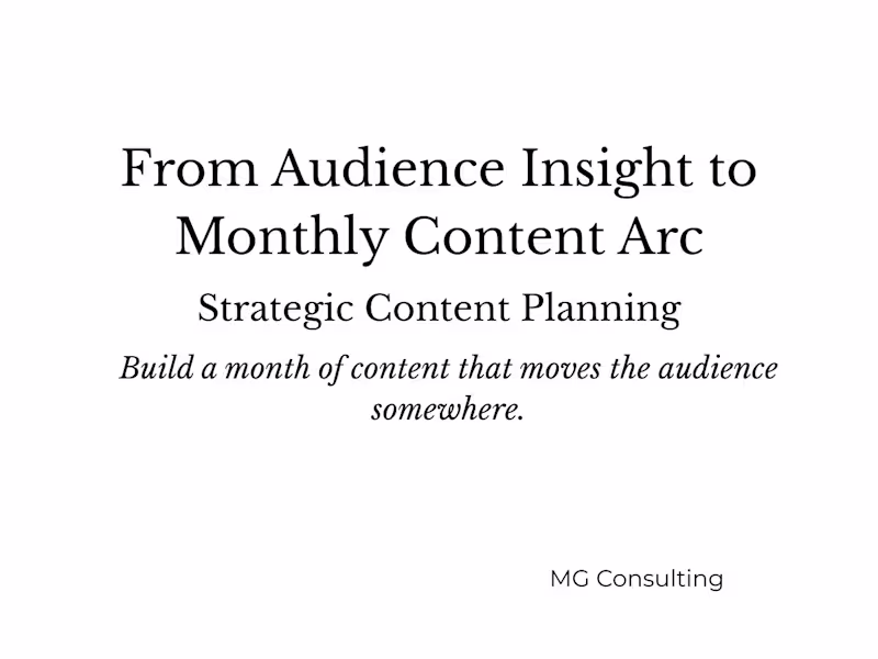 Cover image for A strategic planning example showing