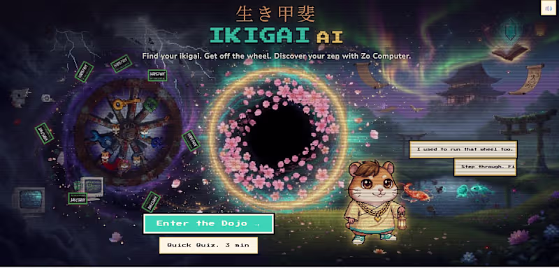 Cover image for IkigaiAI: AI-Powered Purpose Discovery App