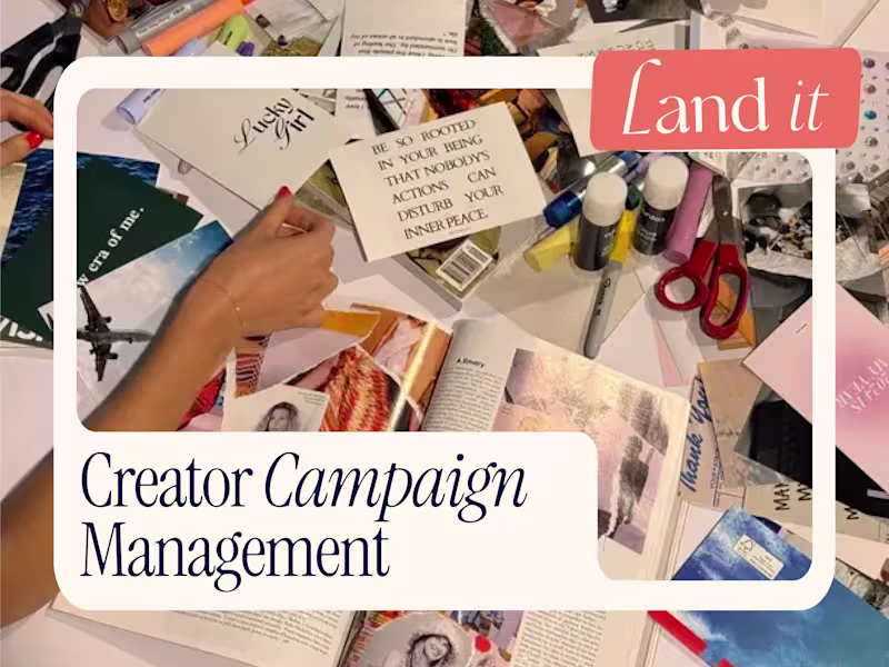 Cover image for Creator Campaign Management | Tech & SaaS Brands