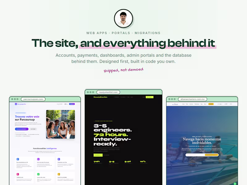 Cover image for Full-Stack Web App Development