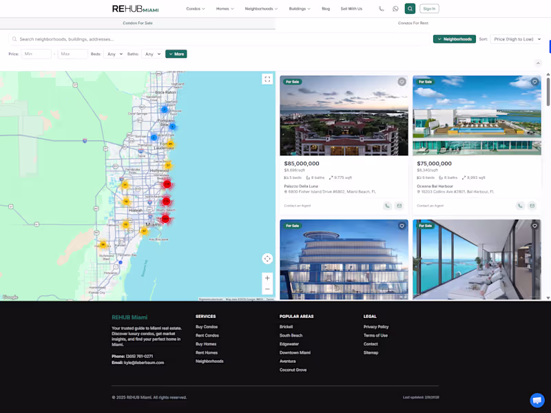 Cover image for Full Stack Engeineer - https://www.rehubmiami.com/