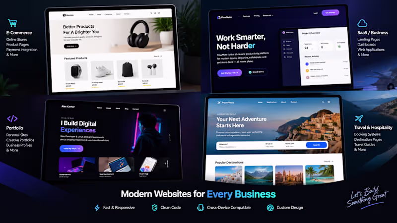 Cover image for 3D Interactive Website & Motion Design 
