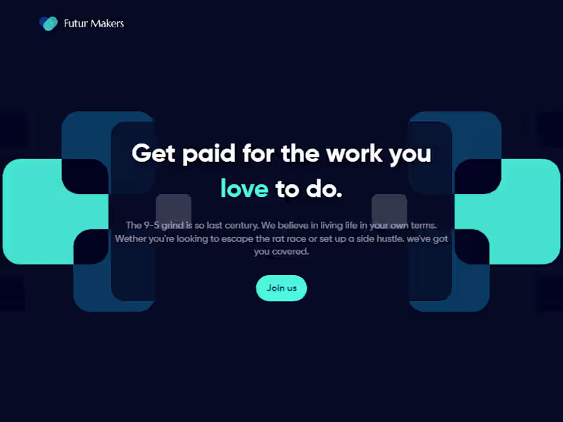 Cover image for Futur Makers' Landing Page Design & Development