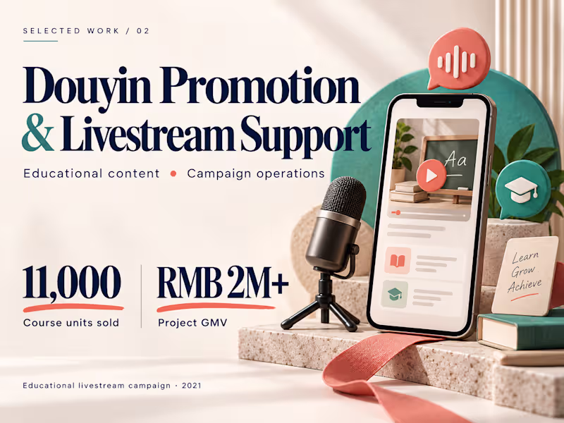 Cover image for Douyin Promotion & Livestream
