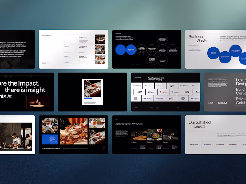 Cover image for Corporate Sales Deck Design