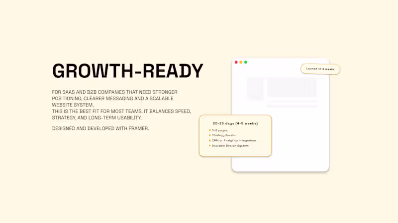 Cover image for Growth-Ready