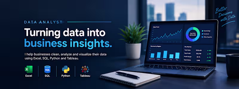 Cover image for Data Cleaning, Analysis & Visualization