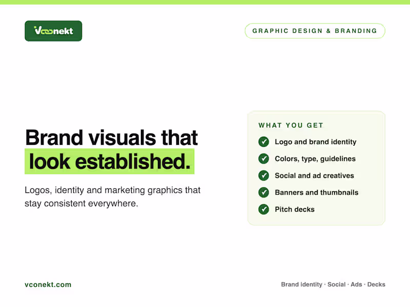 Cover image for Graphic Design & Brand Identity