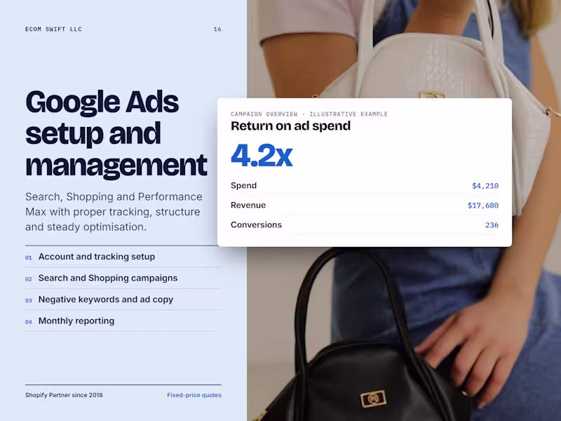 Cover image for Google Ads Setup and Management