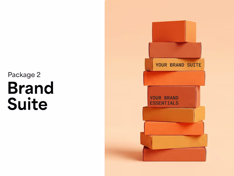 Cover image for Package 2: Brand Suite / Brand Identity 