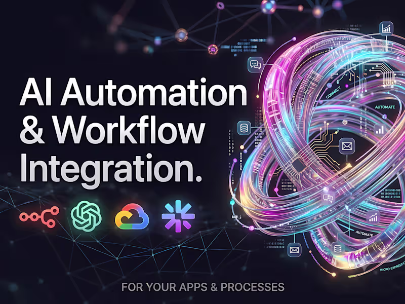 Cover image for AI Automation & Workflow Integration for Apps
