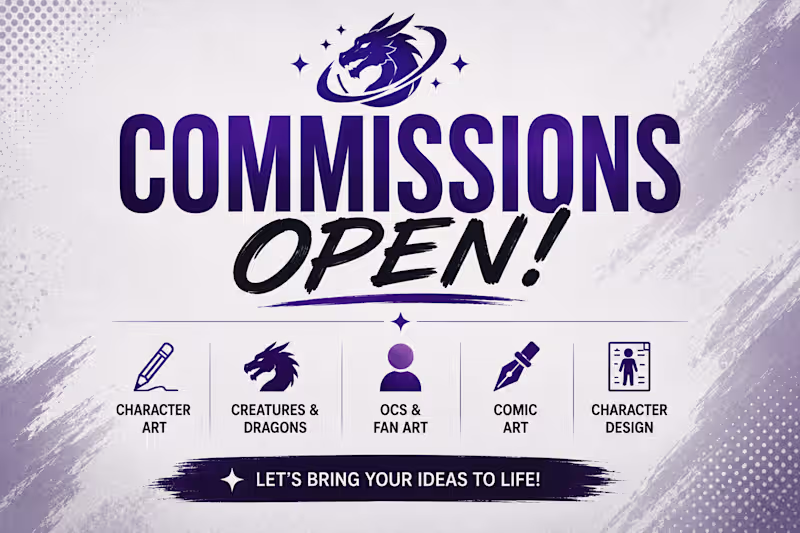Cover image for Custom Character Illustration & Digital Art
