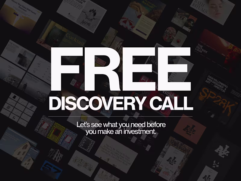 Cover image for Free Discovery Call