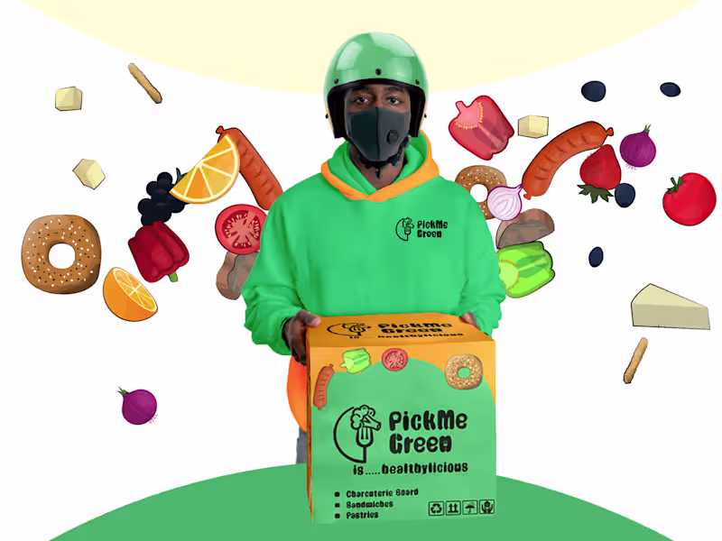 Cover image for Brand Identity Guideline - PickMeGreen