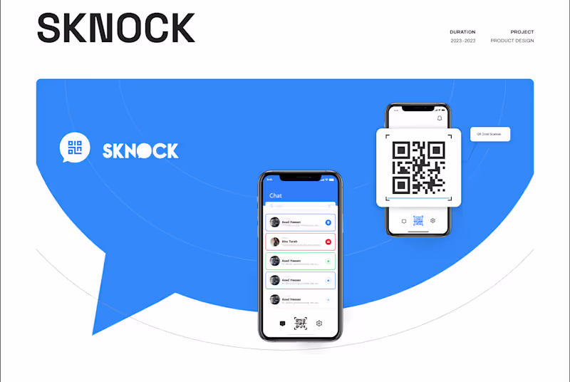 Cover image for SKnock is a mobile application