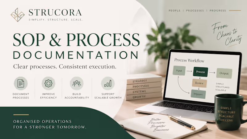 Cover image for SOP & Process Documentation for Your Business