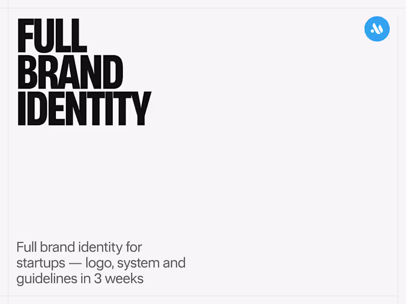 Cover image for Full Brand Identity