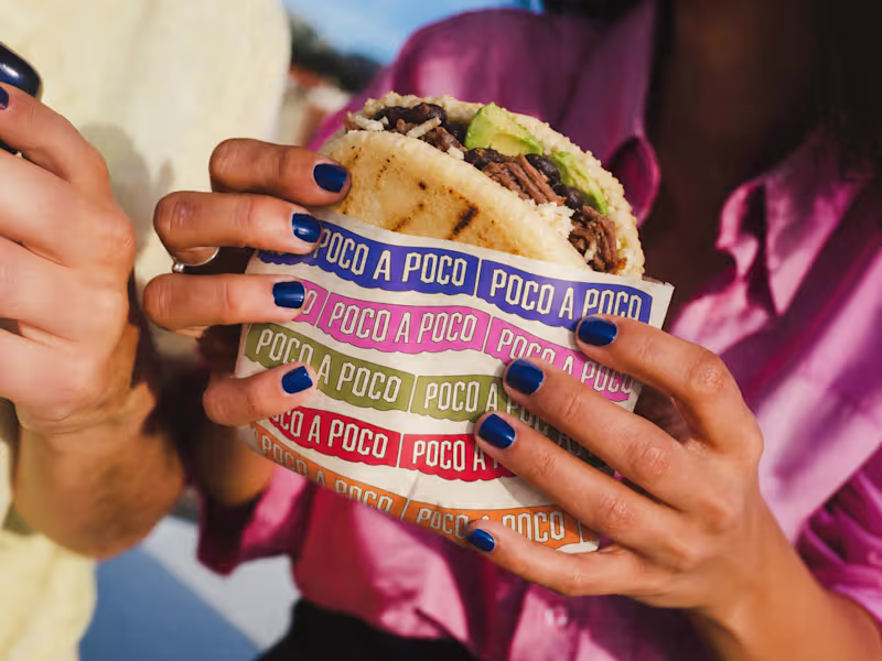 Cover image for Poco a Poco: Venezuelan Food Truck Brand Design