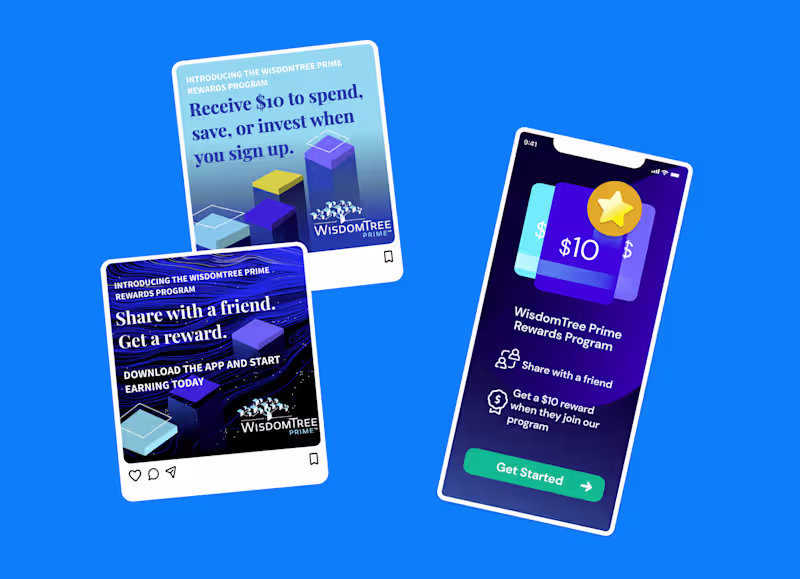 Cover image for WisdomTree Prime Rewards & Referrals Program