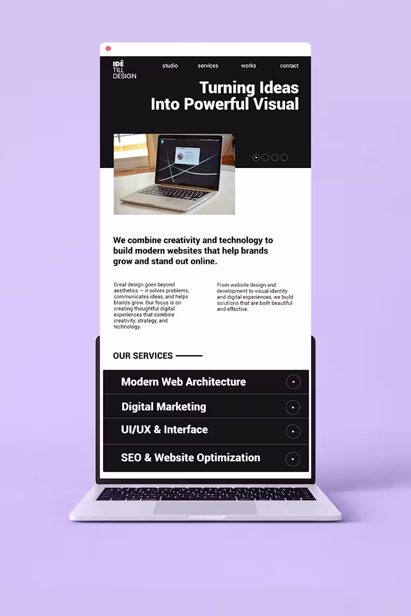 Cover image for Website Design & Development