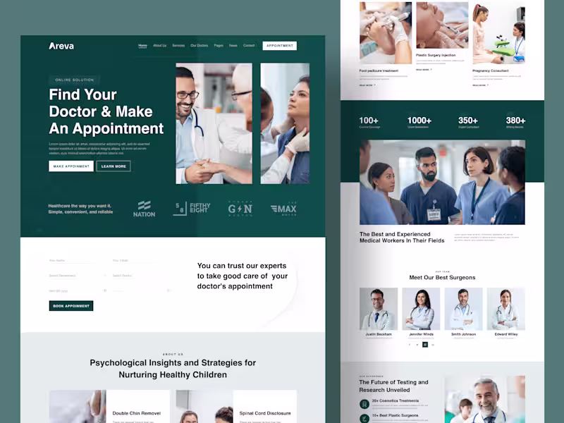 Cover image for Website Design in Figma