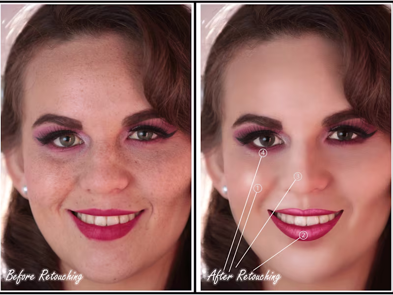 Cover image for Retouching Portrait💕 Hi guy ! I Retouch this portrait image...