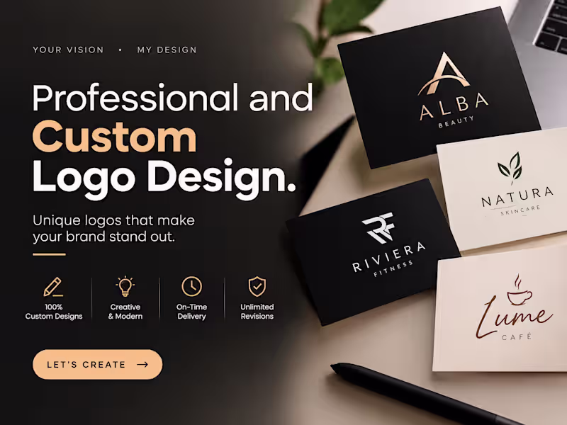 Cover image for Professional and Custom Logo Design