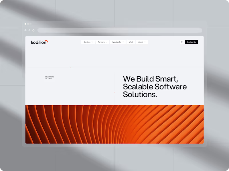 Cover image for Behind this ultra-minimalistic header is a whole website we ...