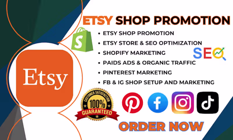 Cover image for BOOST ETSY SHOP SALES AND TRAFFIC