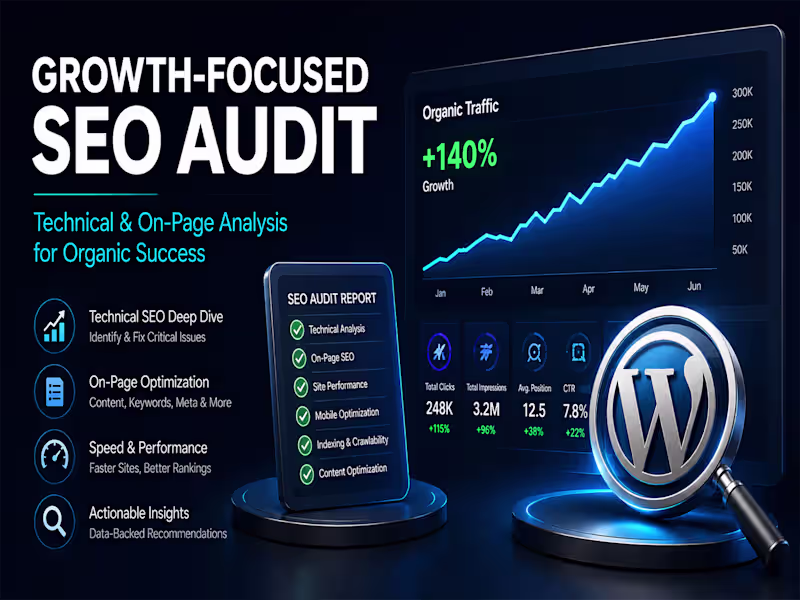 Cover image for Growth-Focused Technical & On-Page SEO Audit
