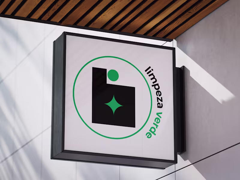 Cover image for Logo and Visual Identity Limpeza Verde