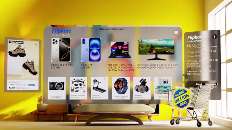 Cover image for Flipkart E-Commerce Brand Festival Spec Advertisement.