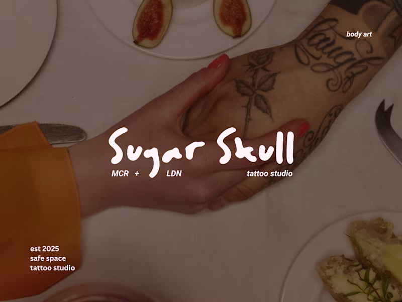 Cover image for Sugar Skull Brand Identity Design and Framer Site Build
