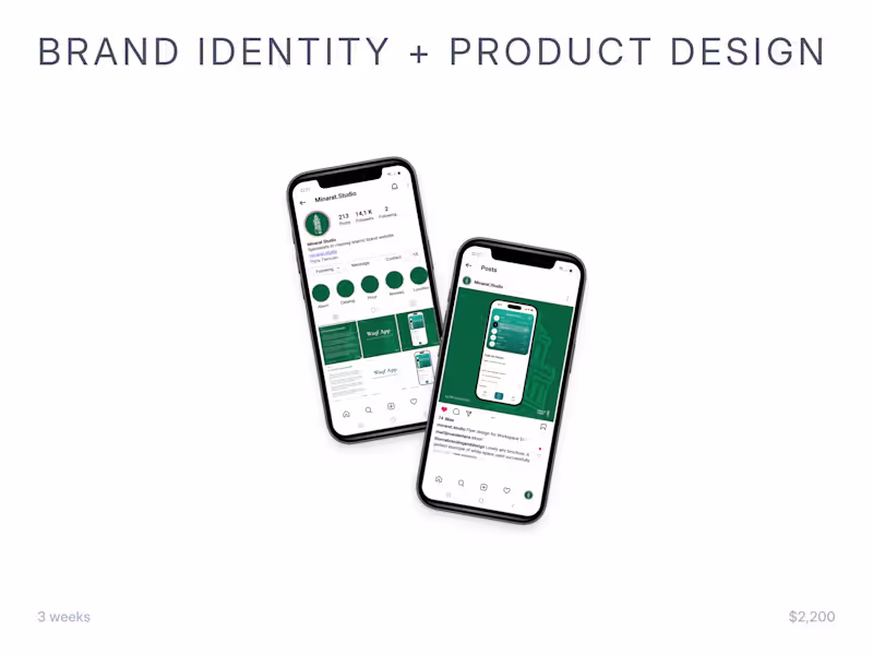 Cover image for Brand Identity + Product Design