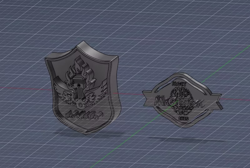 Cover image for badges for 3d printing