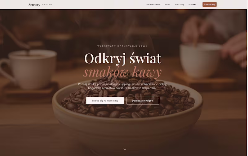Cover image for The Demo website for the Coffee Cuppings event 